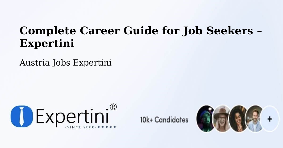 Career Guide for Job Seekers – Lienz - Lienz, Austria Jobs Expertini