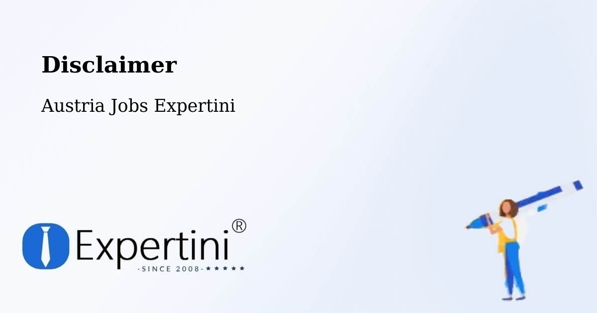 Disclaimer – Lienz - Austria Jobs Expertini