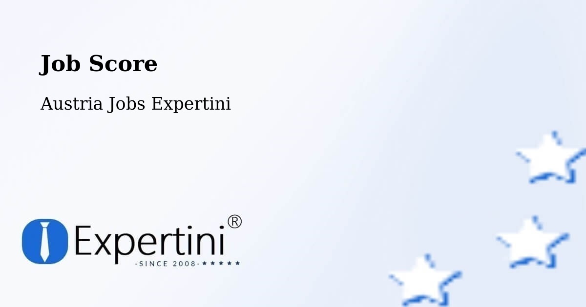 Job Score & Job Description Score Tool – Lienz - Austria Jobs Expertini